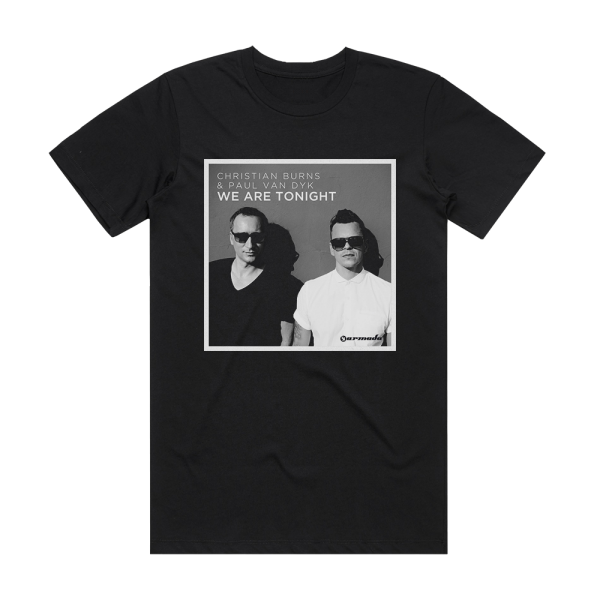 Paul van Dyk We Are Tonight Album Cover T-Shirt Black