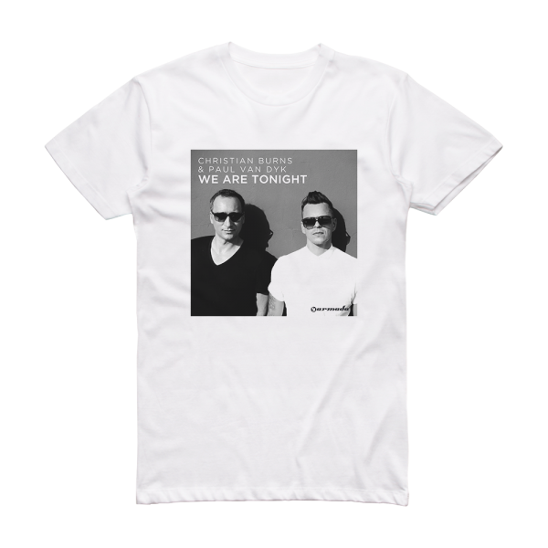 Paul van Dyk We Are Tonight Album Cover T-Shirt White