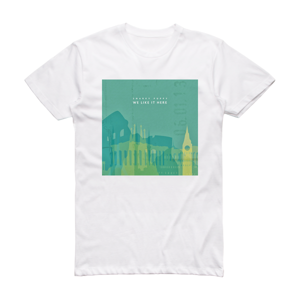 Snarky Puppy We Like It Here Album Cover T-Shirt White