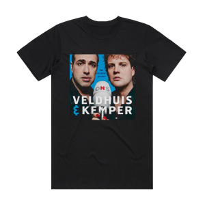 Veldhuis and Kemper We Moeten Praten Album Cover T-Shirt Black