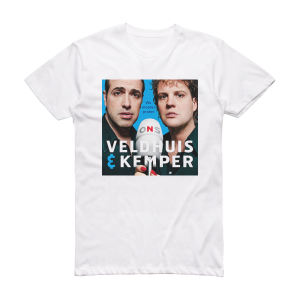 Veldhuis and Kemper We Moeten Praten Album Cover T-Shirt White