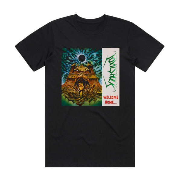 Toxic Shock Welcome Home Near Dark Album Cover T-Shirt Black