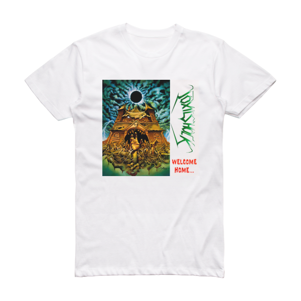 Toxic Shock Welcome Home Near Dark Album Cover T-Shirt White