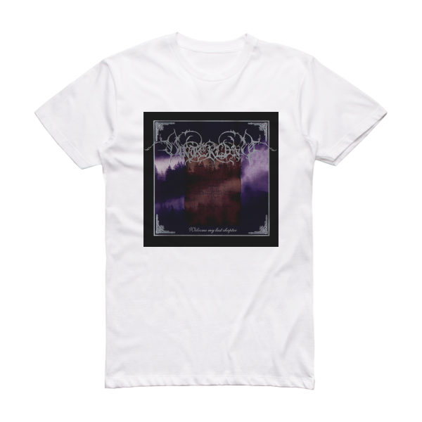 Vinterland Welcome My Last Chapter Album Cover T-Shirt White