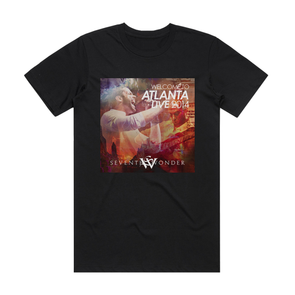 Seventh Wonder Welcome To Atlanta Album Cover T-Shirt Black