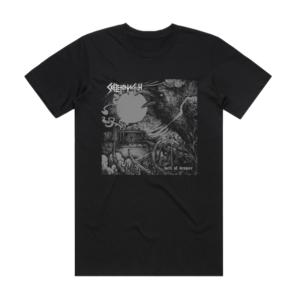 Skeletonwitch Well Of Despair Album Cover T-Shirt Black