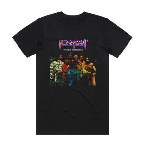 Pussycat Wet Day In September Album Cover T-Shirt Black