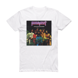 Pussycat Wet Day In September Album Cover T-Shirt White