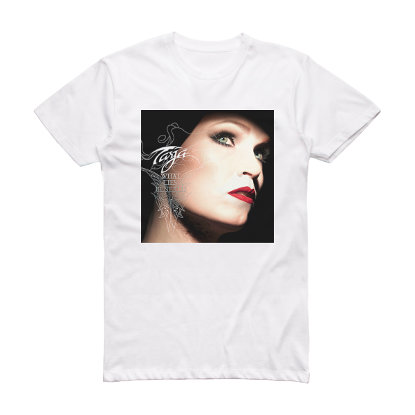 Tarja What Lies Beneath 2 Album Cover T-Shirt White