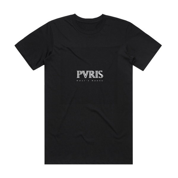 PVRIS Whats Wrong Album Cover T-Shirt Black