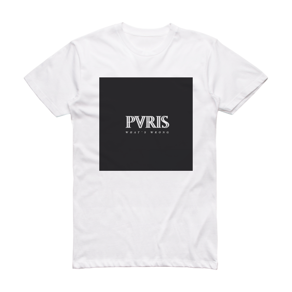 PVRIS Whats Wrong Album Cover T-Shirt White