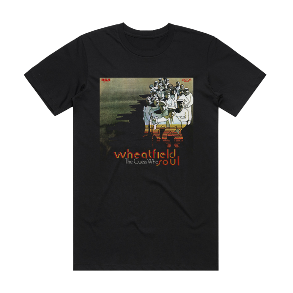 The Guess Who Wheatfield Soul Album Cover T-Shirt Black