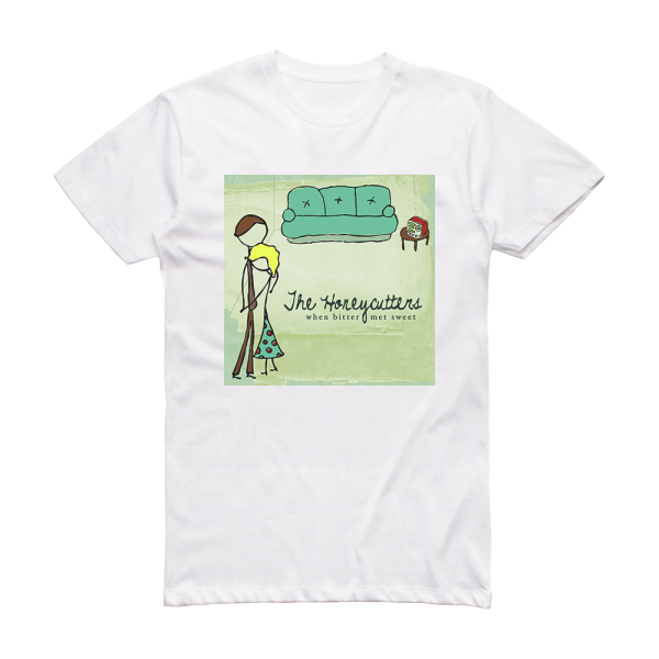 The Honeycutters When Bitter Met Sweet Album Cover T-Shirt White