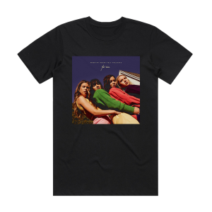 The Aces When My Heart Felt Volcanic Album Cover T-Shirt Black