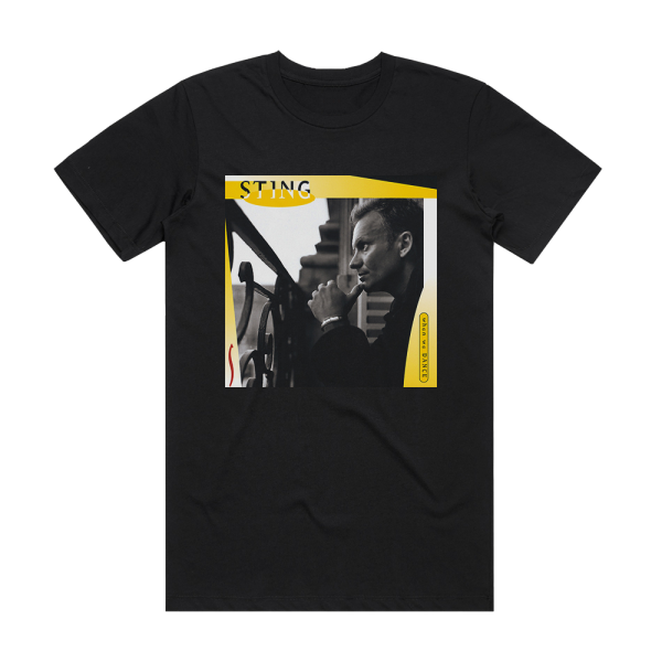 Sting When We Dance Album Cover T-Shirt Black