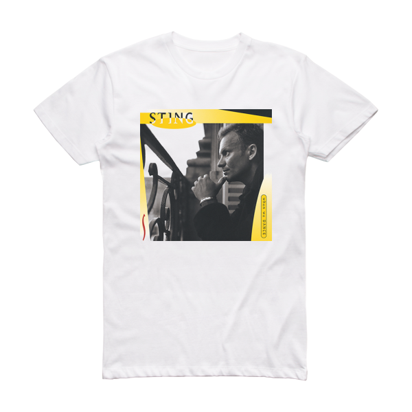 Sting When We Dance Album Cover T-Shirt White