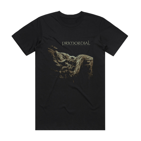 Primordial Where Greater Men Have Fallen Album Cover T-Shirt Black