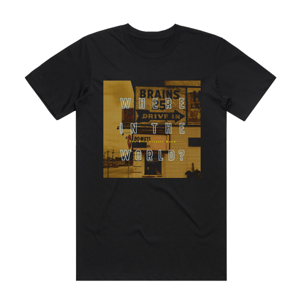 The Bill Frisell Band Where In The World Album Cover T-Shirt Black
