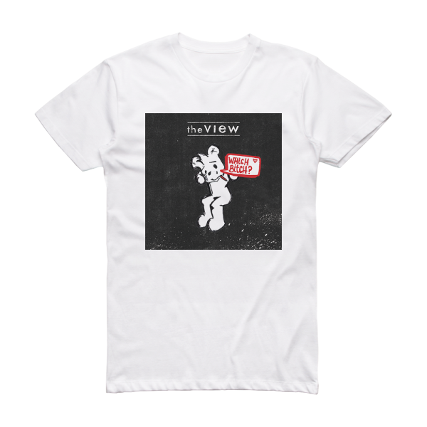 The View Which Bitch Album Cover T-Shirt White