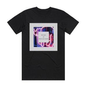 Pity Sex White Hot Moon Album Cover T-Shirt Black