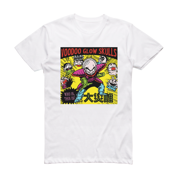 Voodoo Glow Skulls Who Is This Is 1 Album Cover T-Shirt White