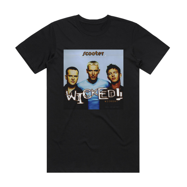 Scooter Wicked Album Cover T-Shirt Black