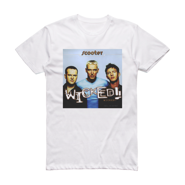 Scooter Wicked Album Cover T-Shirt White