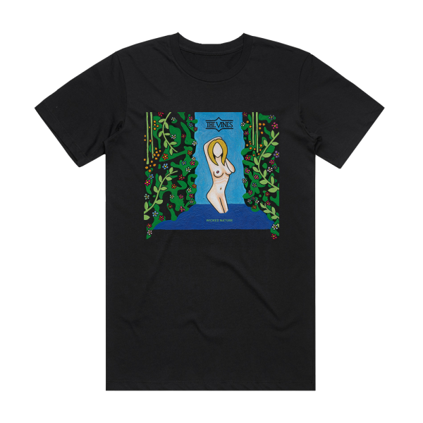 The Vines Wicked Nature Album Cover T-Shirt Black