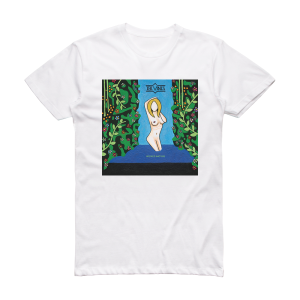 The Vines Wicked Nature Album Cover T-Shirt White