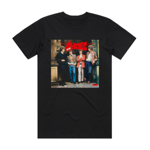The Shoes Wie The Shoes Past Album Cover T-Shirt Black