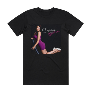 Ricki-Lee Wiggle It Album Cover T-Shirt Black