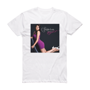 Ricki-Lee Wiggle It Album Cover T-Shirt White