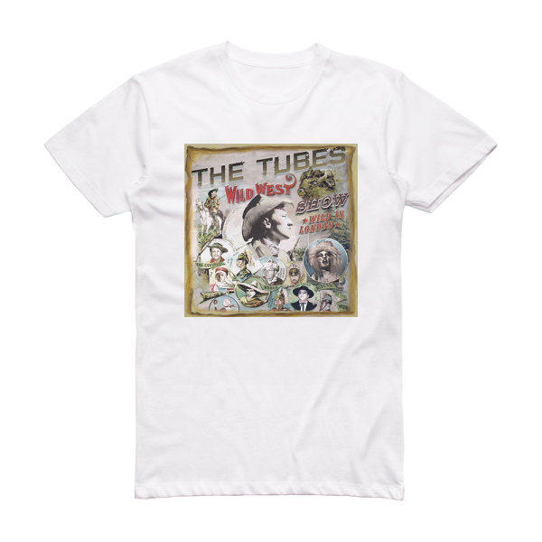 The Tubes Wild In London Album Cover T-Shirt White