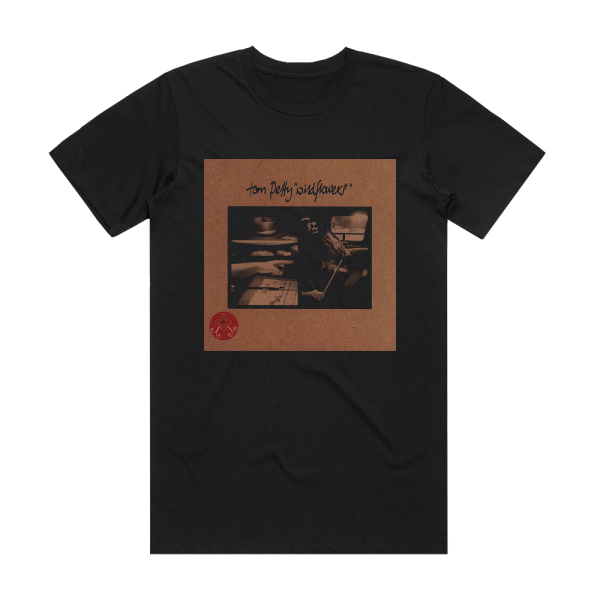Tom Petty Wildflowers Album Cover T-Shirt Black