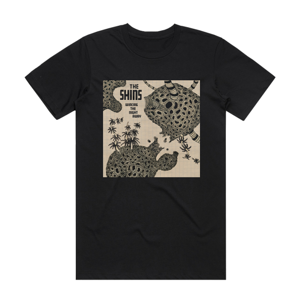 The Shins Wincing The Night Away Album Cover T-Shirt Black