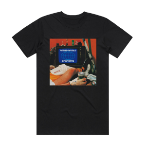 The 12th Man Wired World Of Sports Album Cover T-Shirt Black