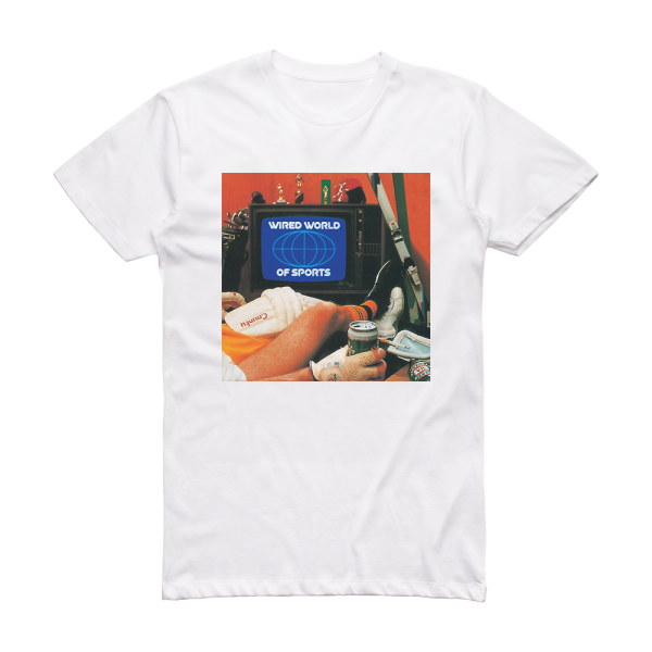 The 12th Man Wired World Of Sports Album Cover T-Shirt White