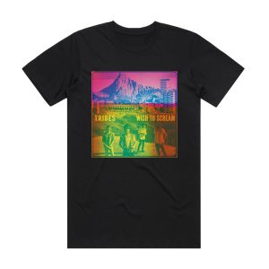 Tribes Wish To Scream Album Cover T-Shirt Black