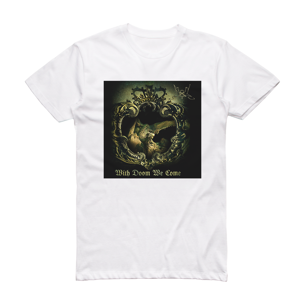 Summoning With Doom We Come Album Cover T-Shirt White