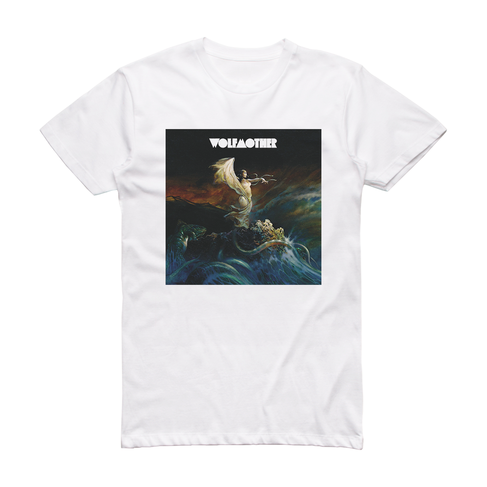 Wolfmother Wolfmother 3 Album Cover TShirt White ALBUM COVER TSHIRTS