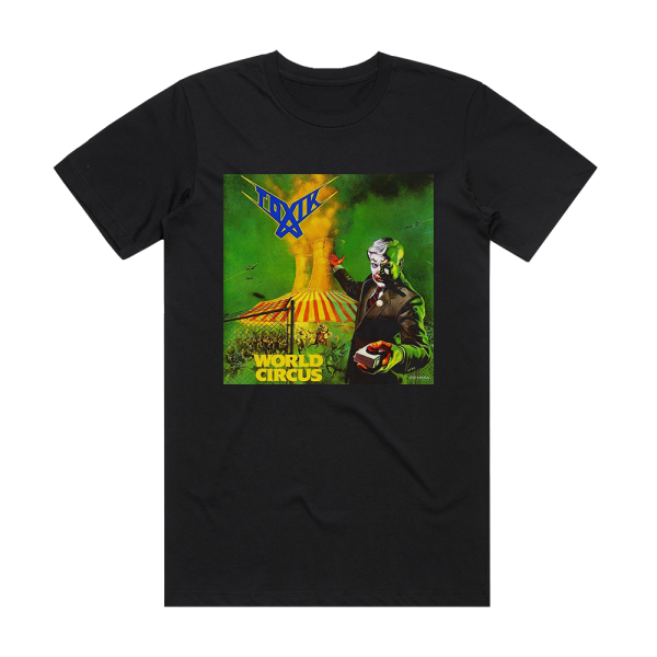 Toxik World Circus Album Cover T-Shirt Black