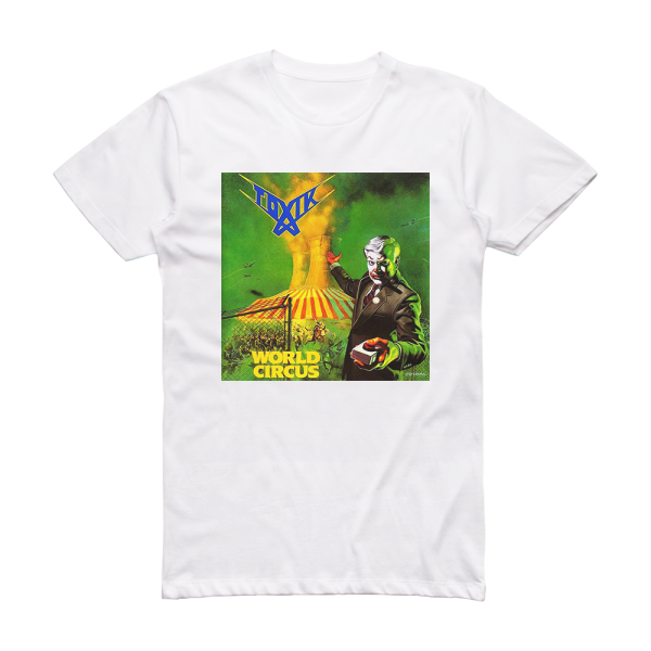 Toxik World Circus Album Cover T-Shirt White