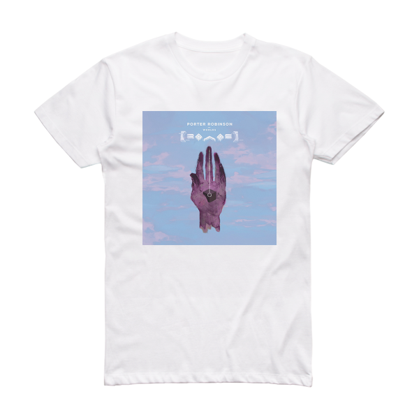 Porter Robinson Worlds Album Cover T-Shirt White