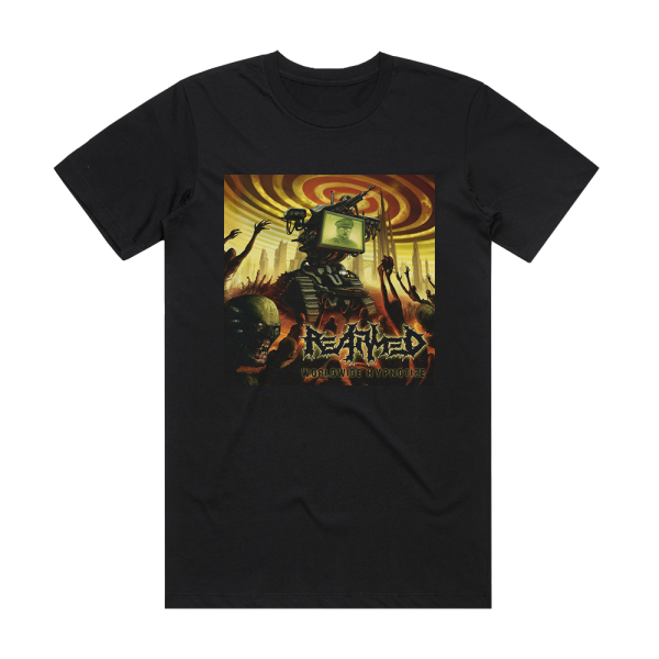Re-Armed Worldwide Hypnotize Album Cover T-Shirt Black