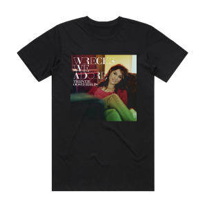 Trijntje Oosterhuis Wrecks We Adore Album Cover T-Shirt Black