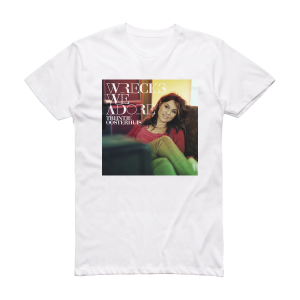 Trijntje Oosterhuis Wrecks We Adore Album Cover T-Shirt White