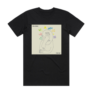 Tera Melos Xed Out Album Cover T-Shirt Black