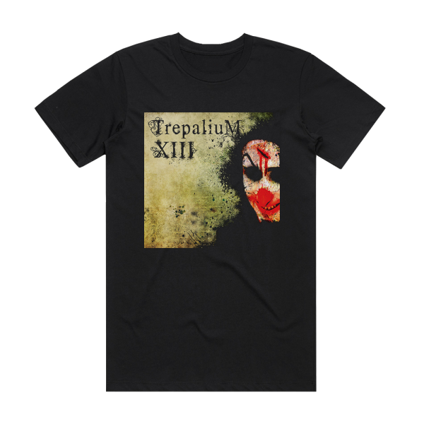 Trepalium Xiii Album Cover T-Shirt Black