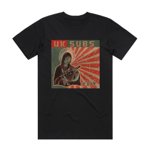 UK Subs Xxiv Album Cover T-Shirt Black