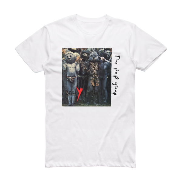 The Pop Group Y Album Cover T-Shirt White